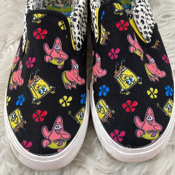 GROUNDUP NICKELODEON SPONGEBOB SQUAREPANTS & PATRICK “ DARE 2B SQUARE” Size 8.5 - Picture 1 of 12